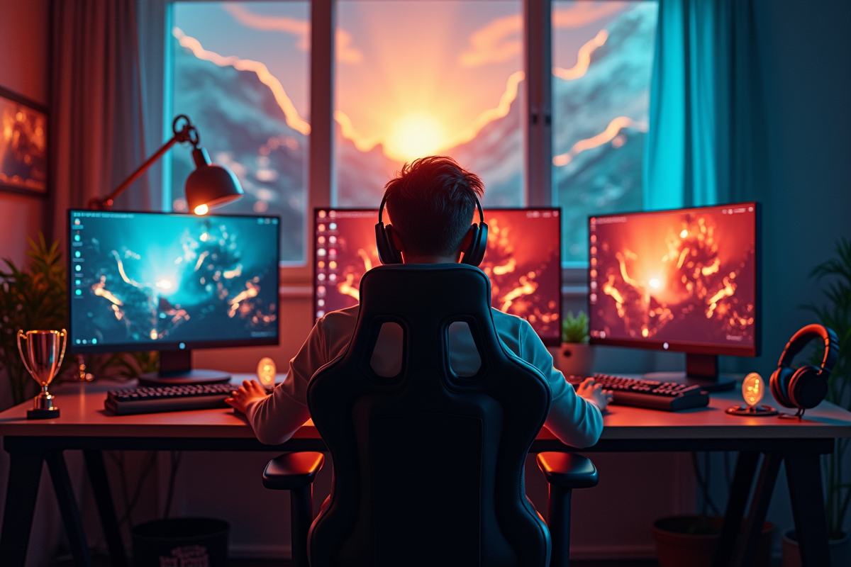 gamer compétition